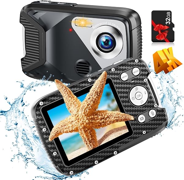 Câmera Subaquática 4K Vmotal